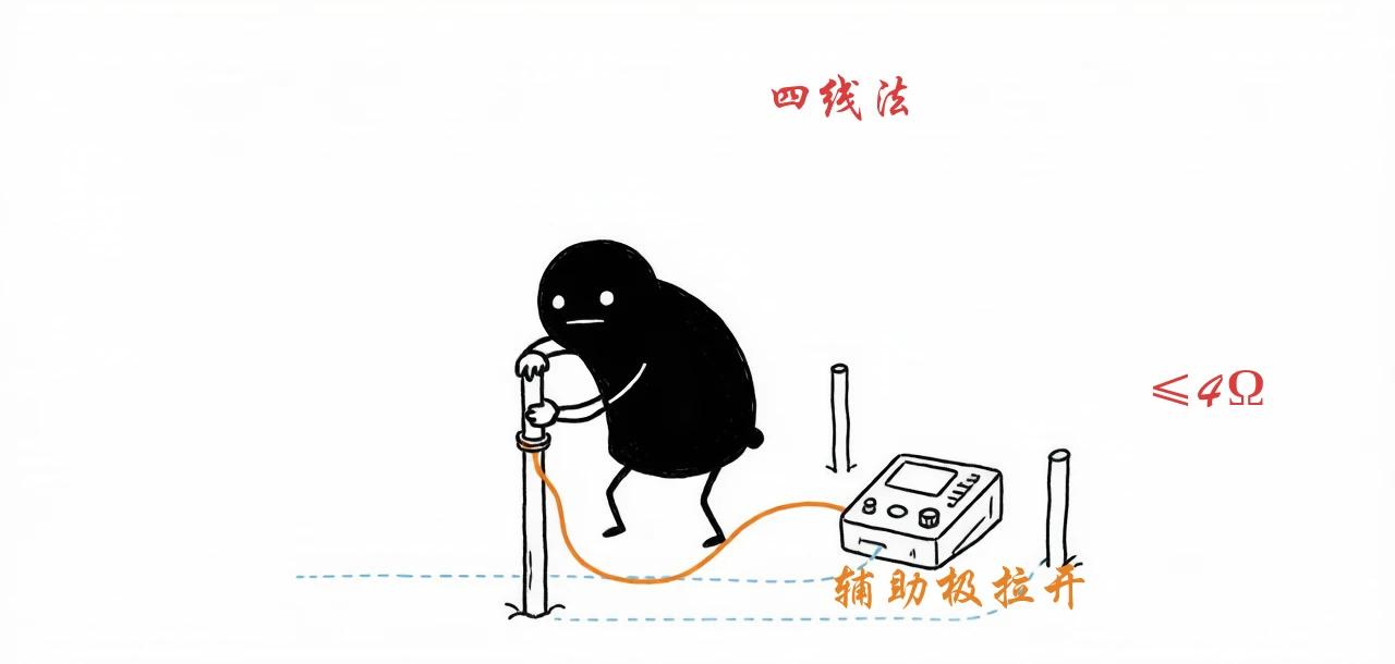 送电前必做的两件事：绝缘电阻和接地电阻到底怎么测