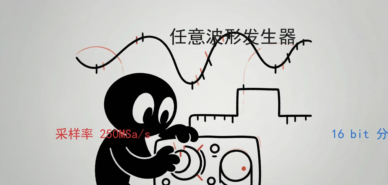 信号源不是只会出正弦波：AWG 的采样率、分辨率和存储深度