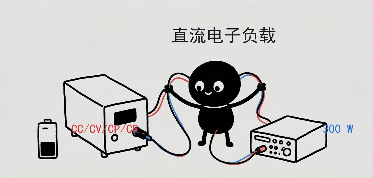 直流电子负载：电源和电池测试的四种拉载模式