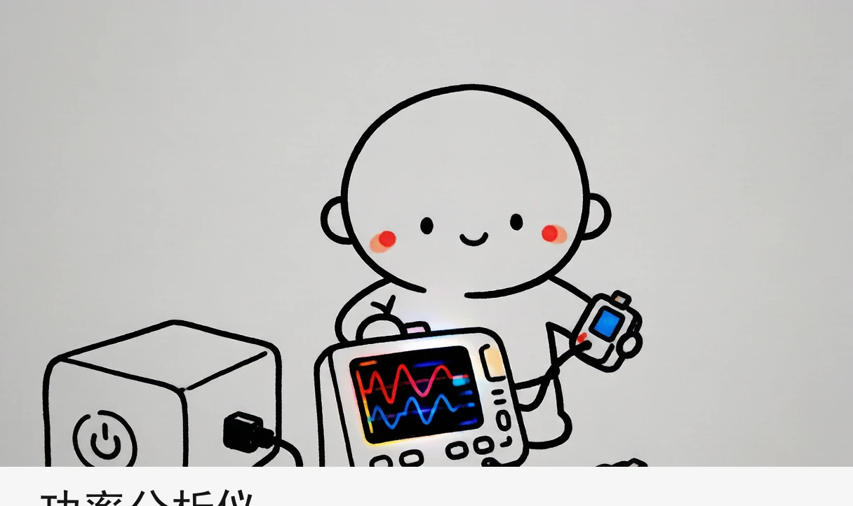 功率分析仪怎么用：把开关电源的效率和待机功耗量准