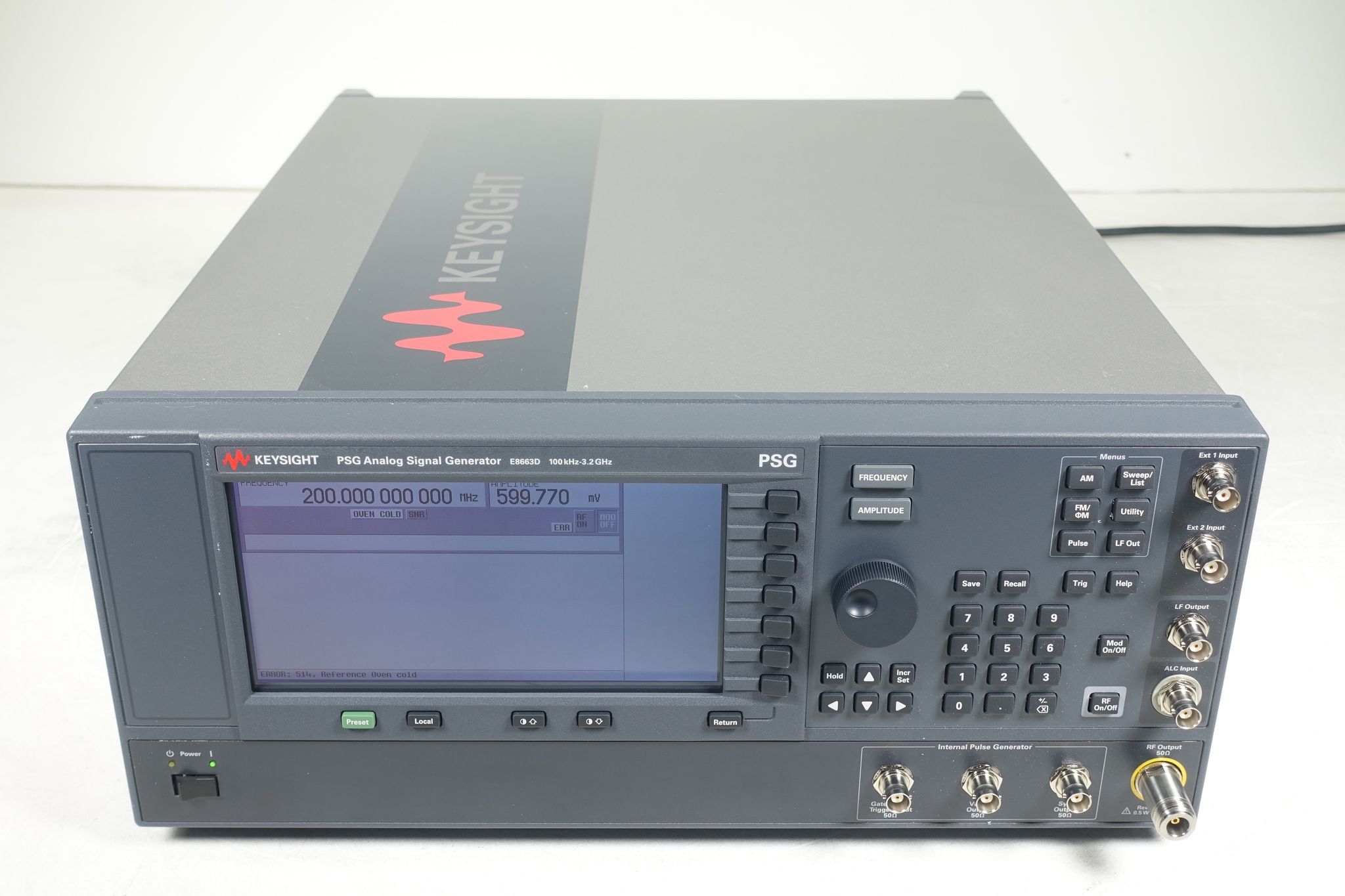 Keysight E8663D-503 二手实拍