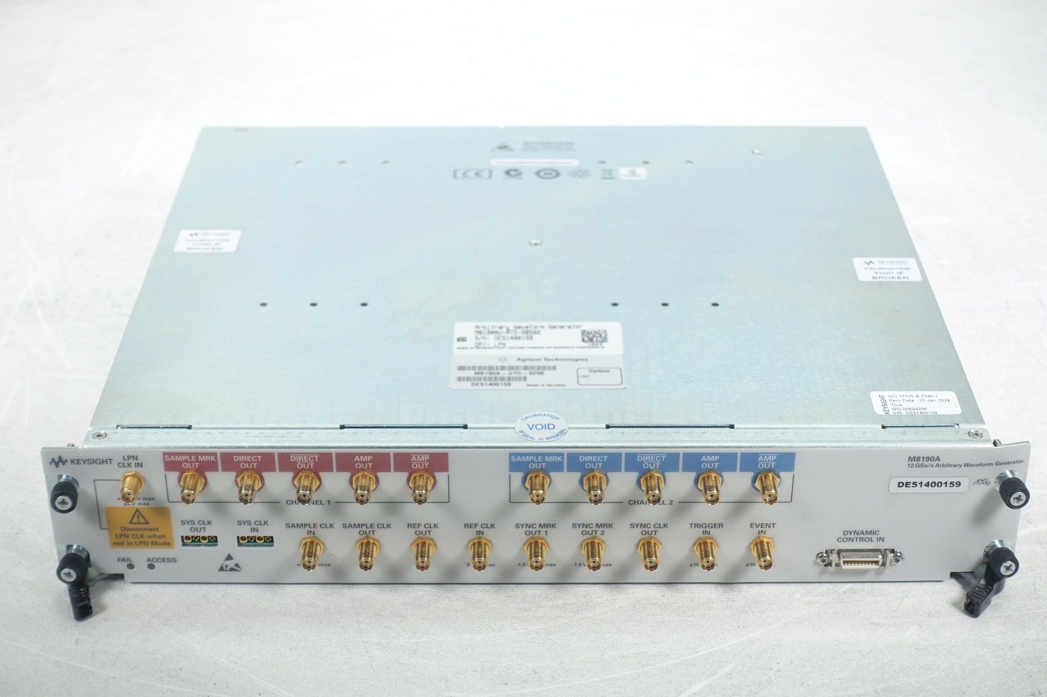 Keysight M8190A-002 二手实拍