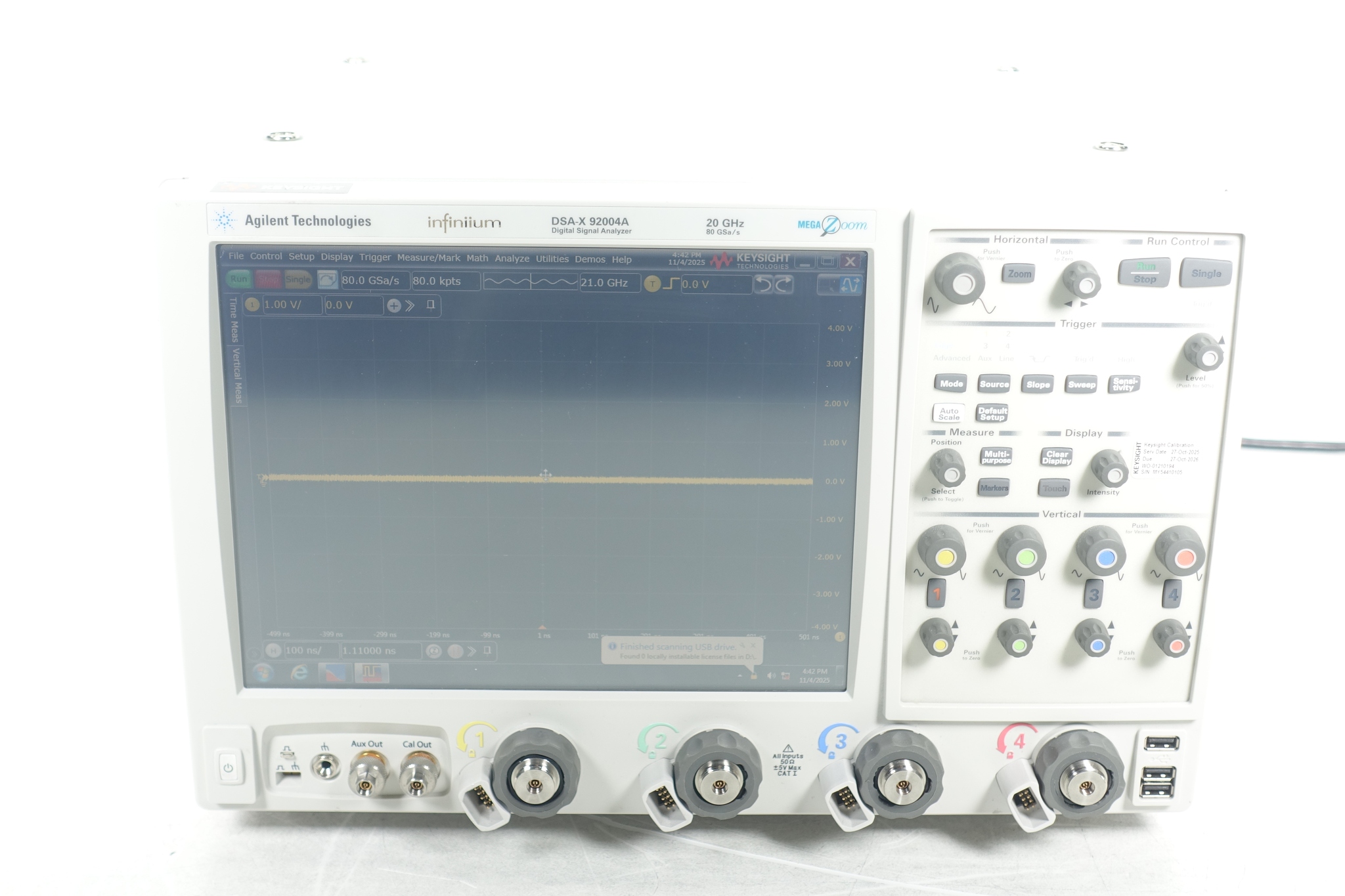 Keysight DSAX92004A 二手实拍