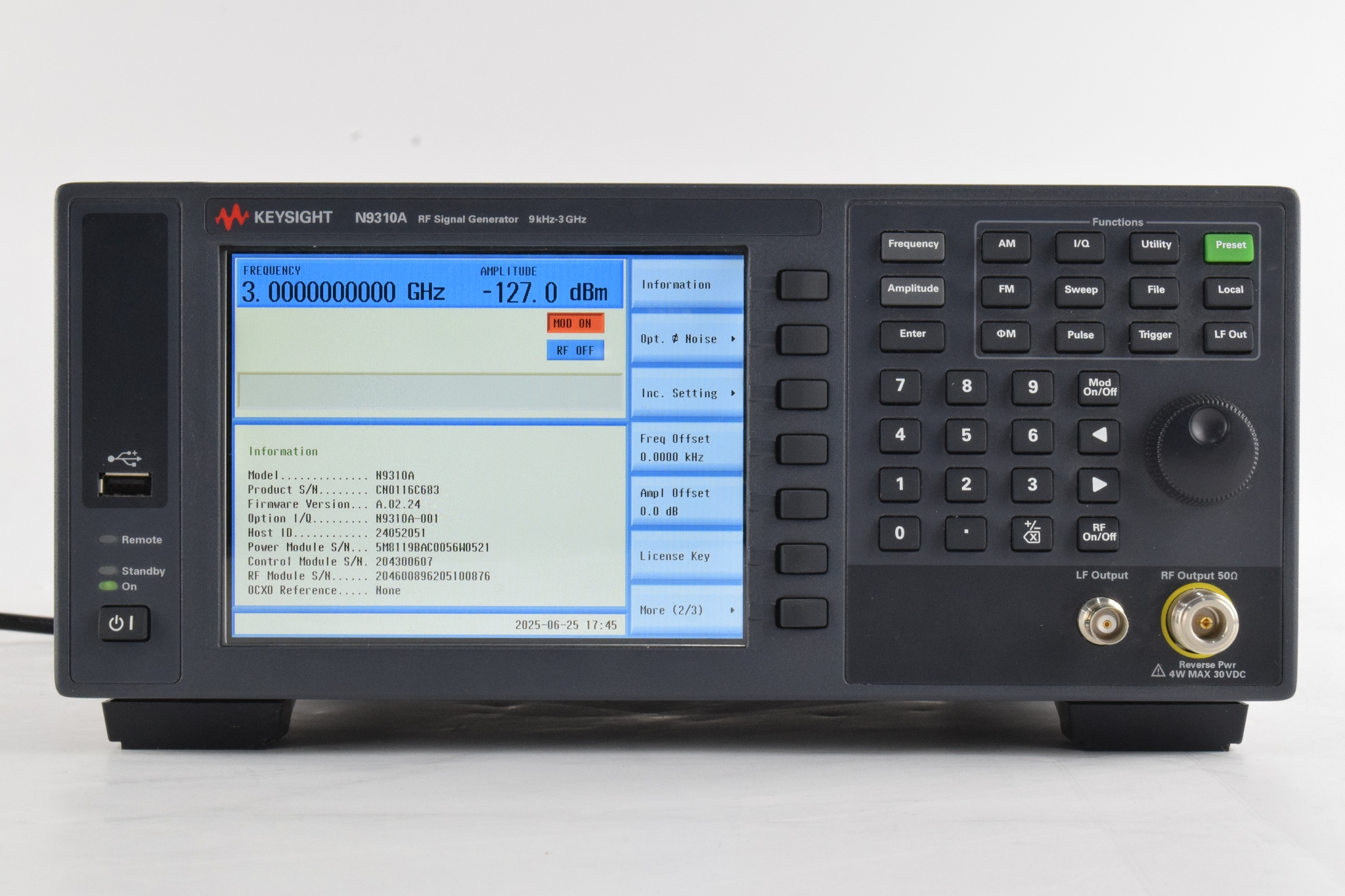 Keysight N9310A 二手实拍