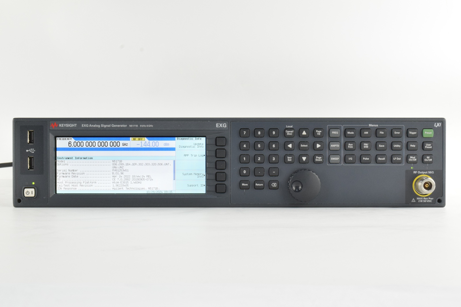 Keysight N5171B-506 二手实拍