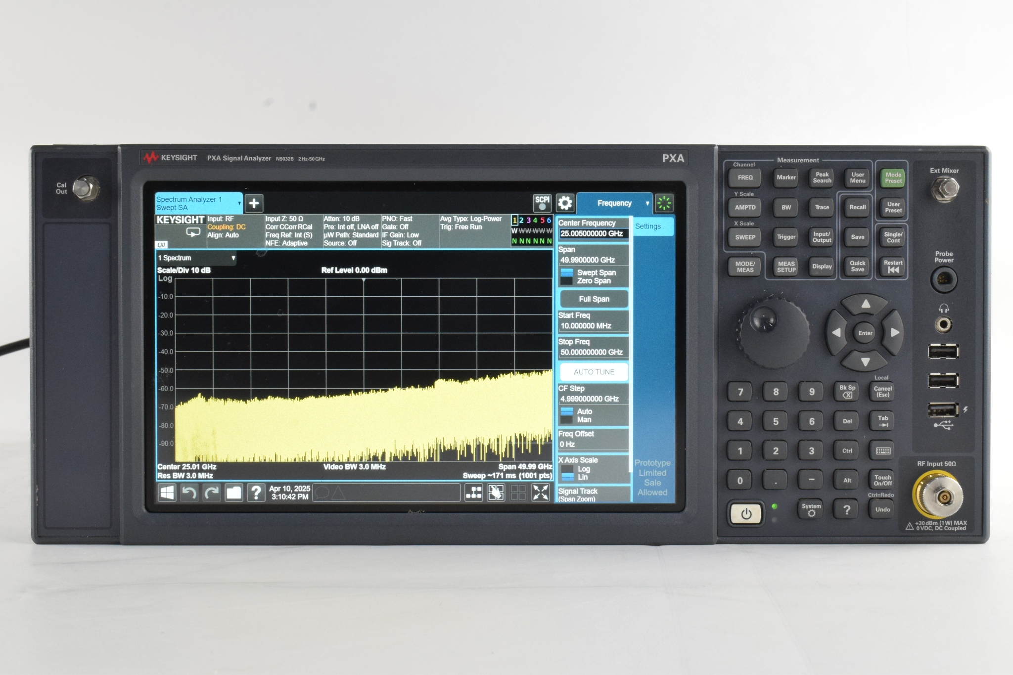 Keysight N9032B-550 二手实拍