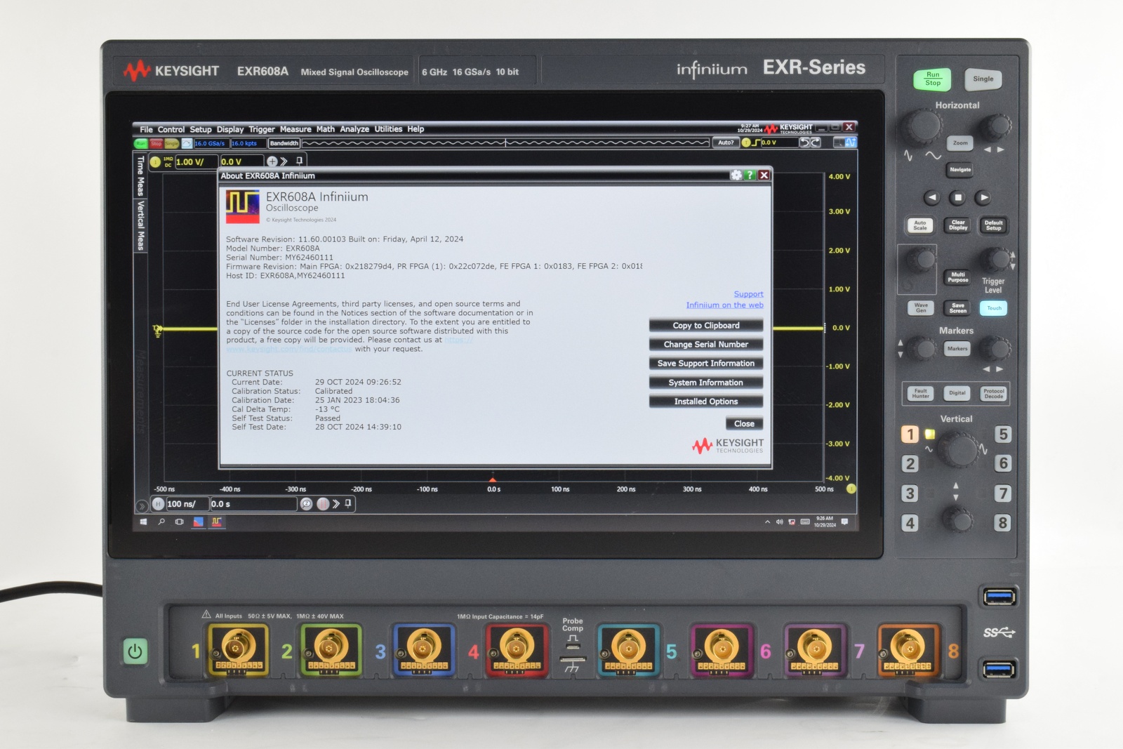 Keysight EXR608A 二手实拍