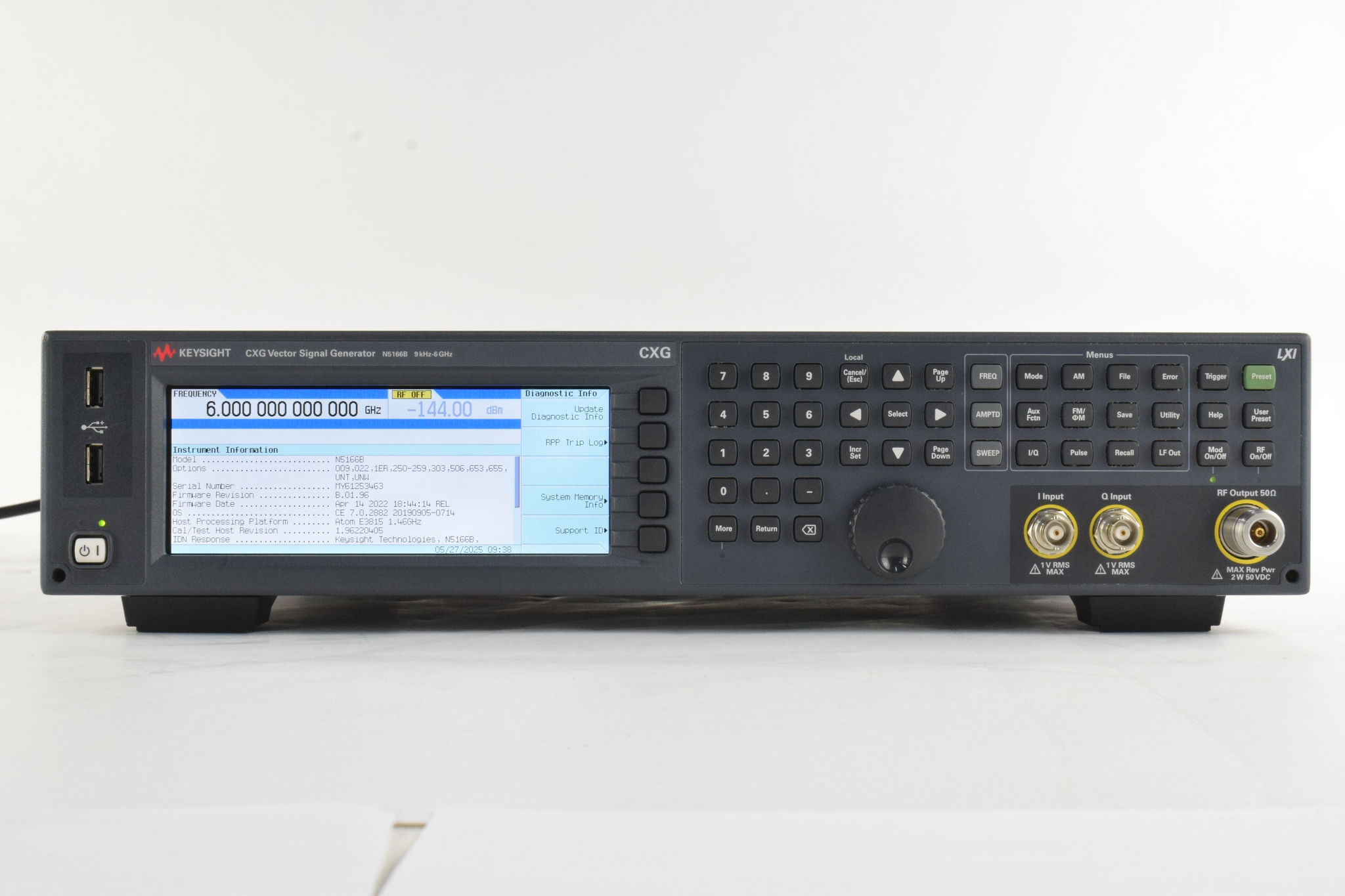 Keysight N5166B 二手实拍