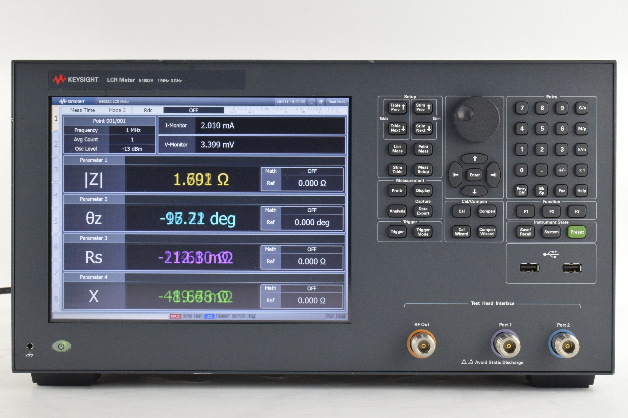 Keysight E4982A-300 二手实拍