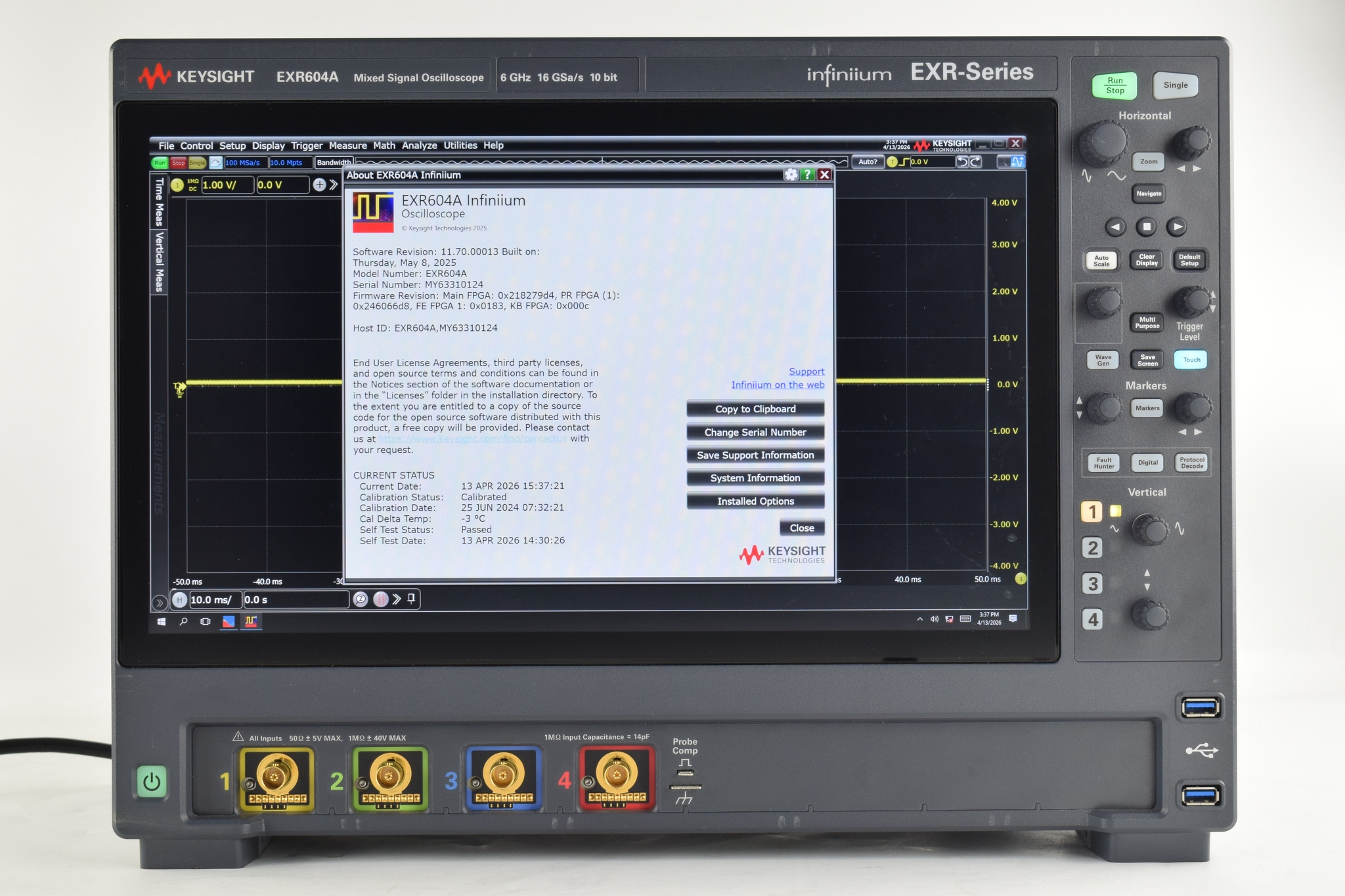 Keysight EXR604A 二手实拍