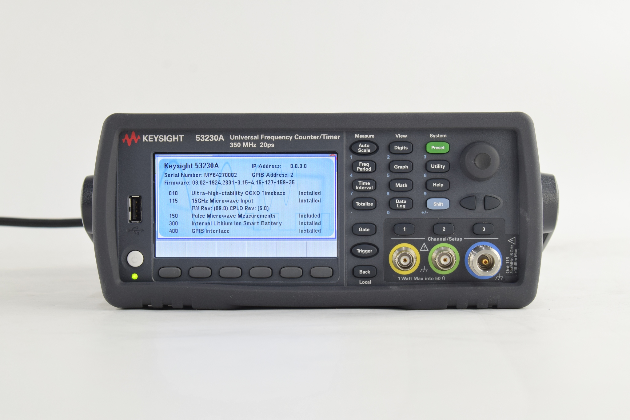 Keysight 53230A 二手实拍