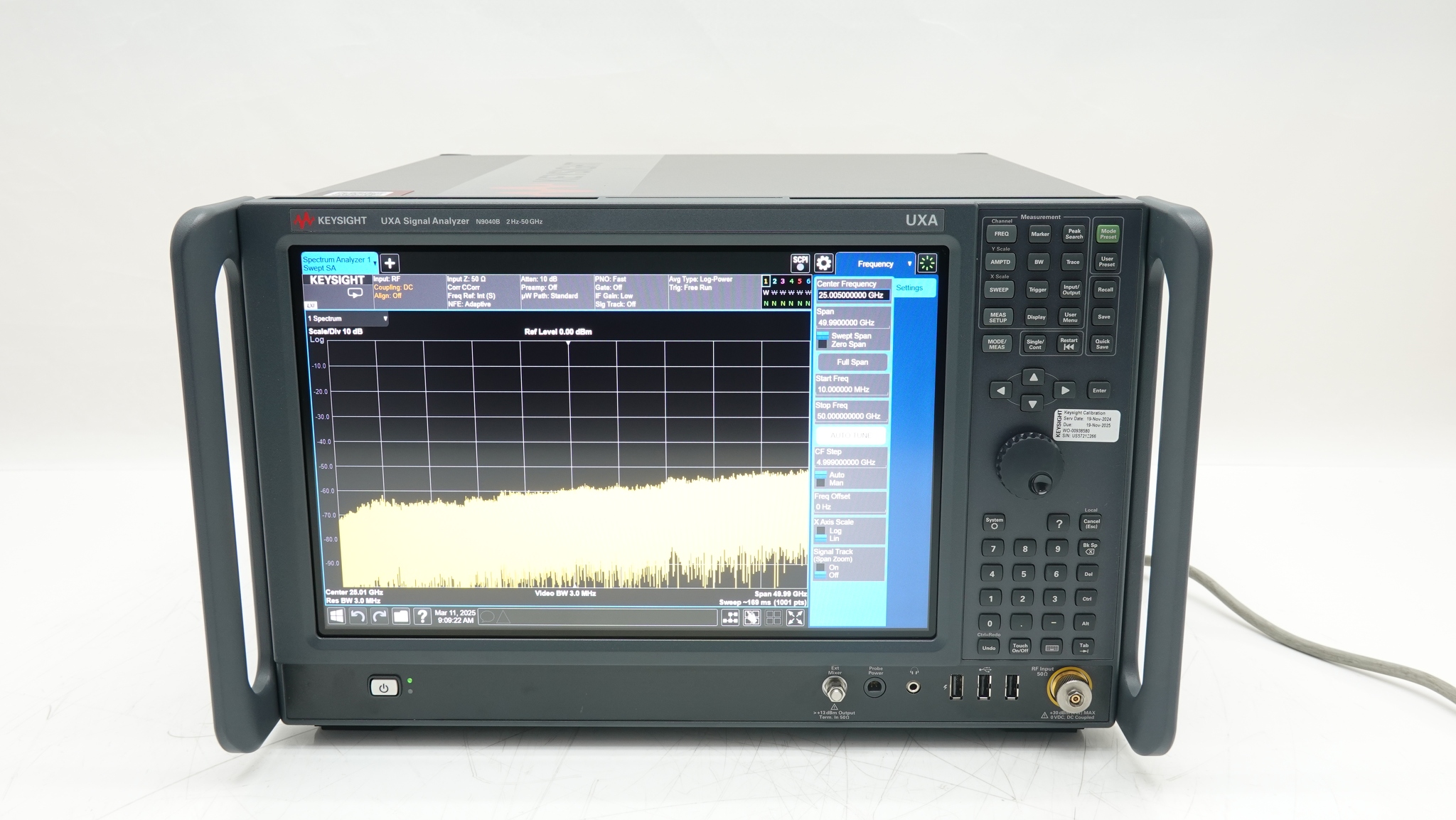 Keysight N9040B-550 二手实拍