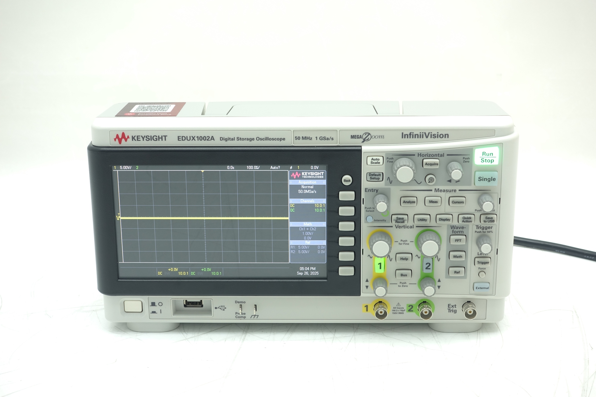 Keysight EDUX1002A 二手实拍