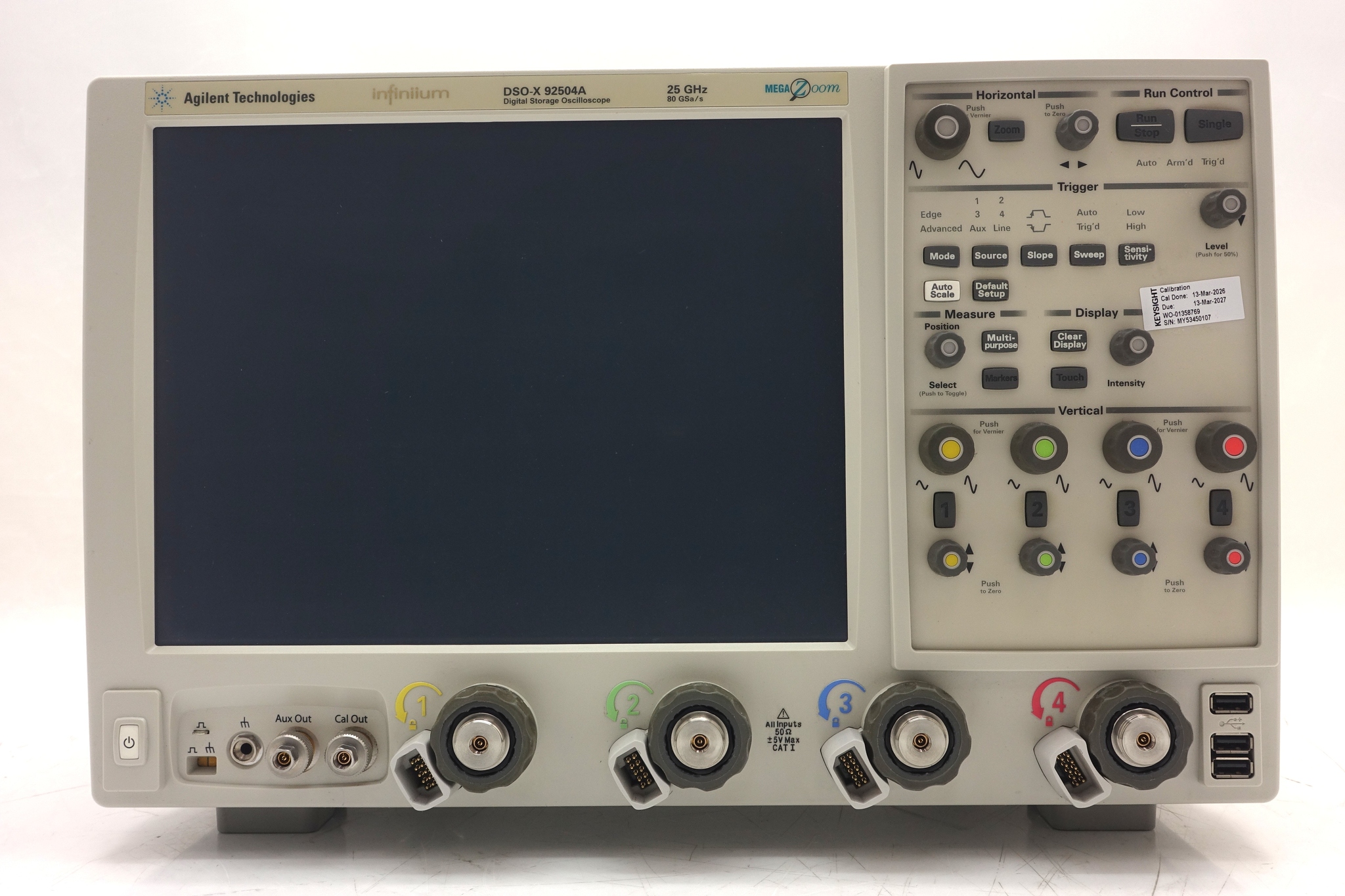 Keysight DSOX92504A 二手实拍