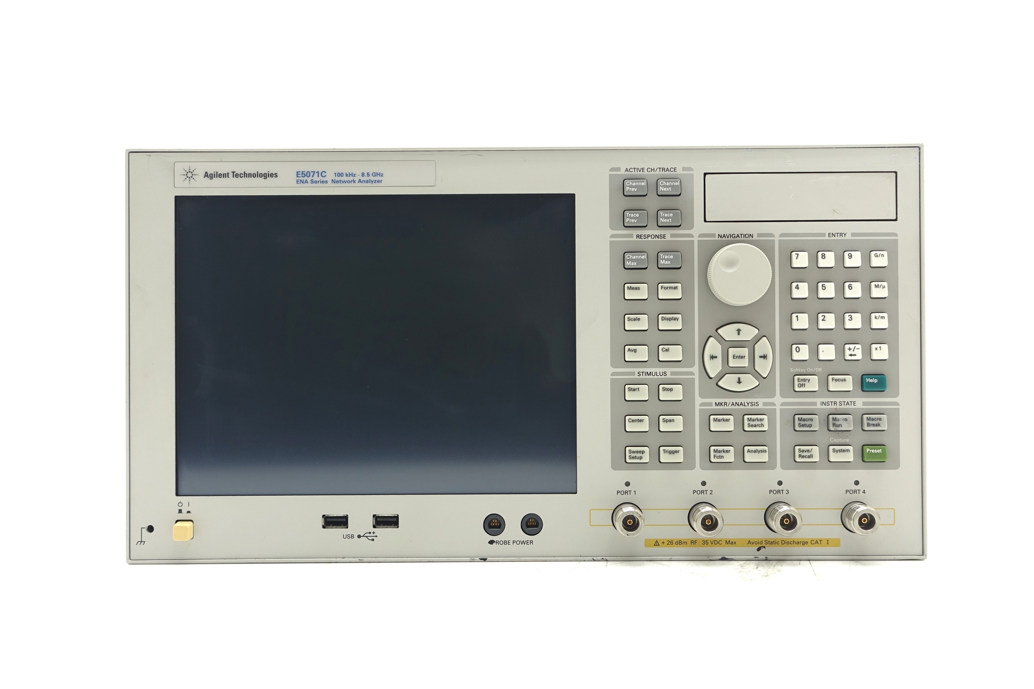 Keysight E5071C-485 二手实拍