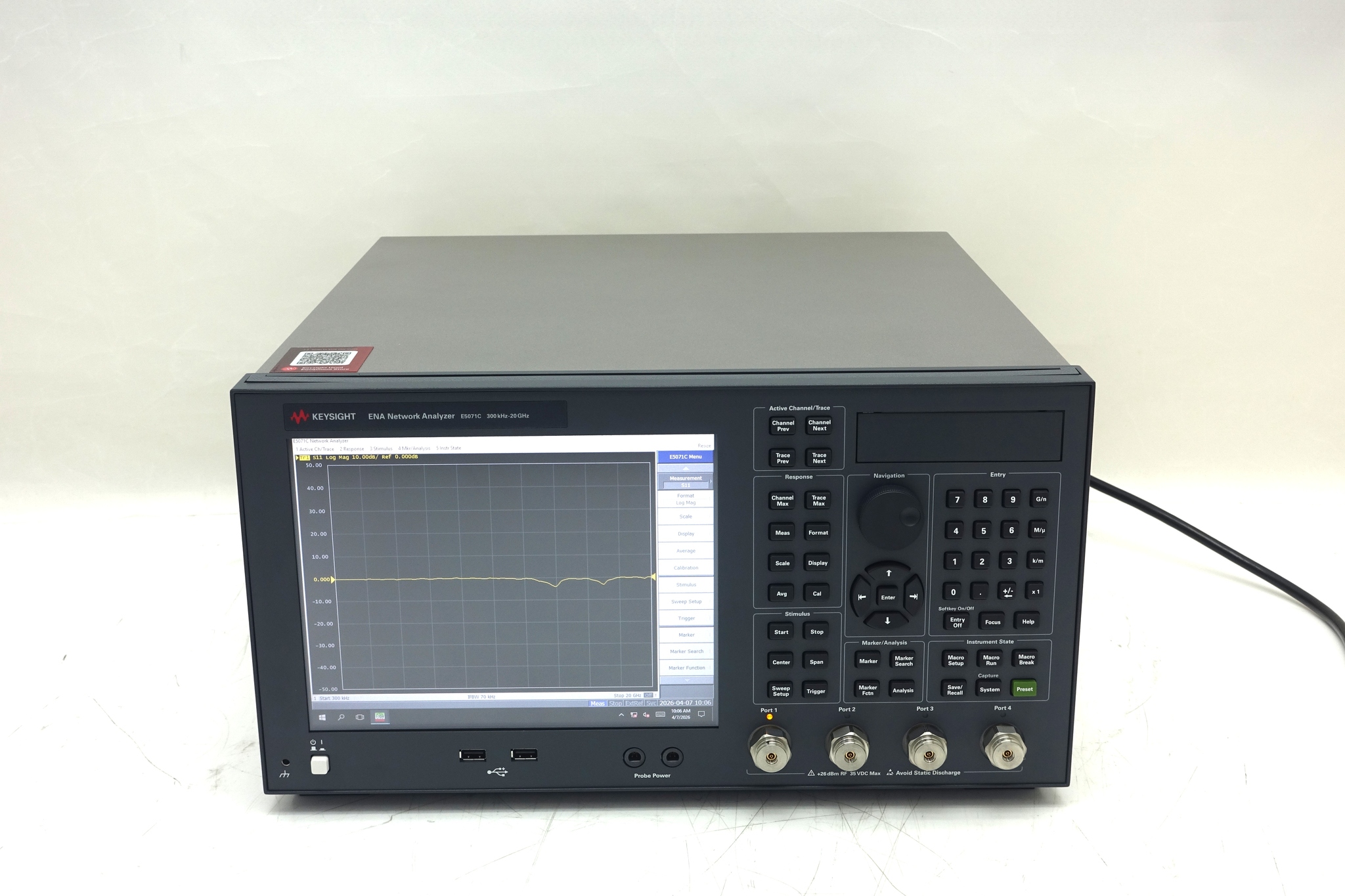 Keysight E5071C-4K5 二手实拍