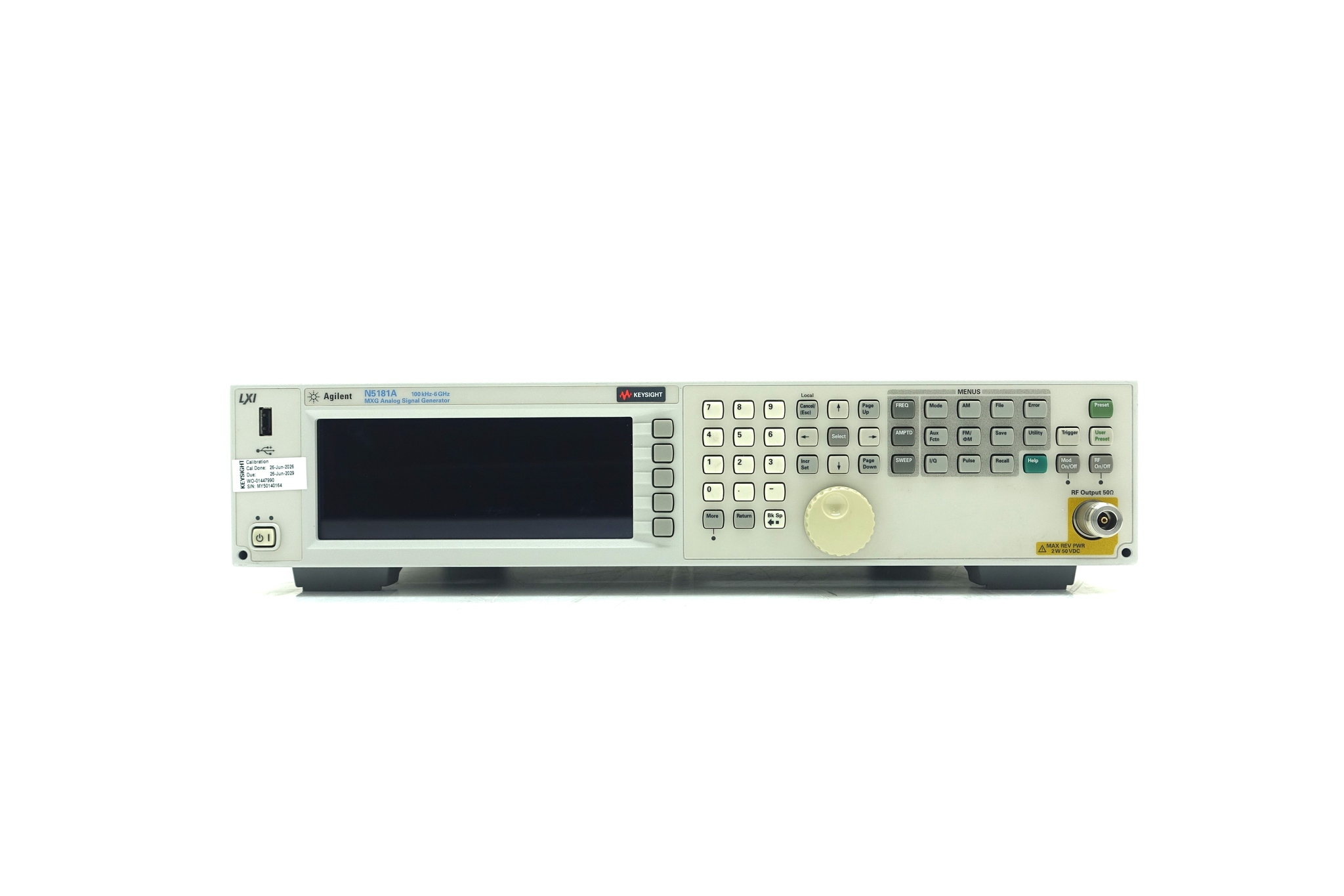 Keysight N5181A-506 二手实拍