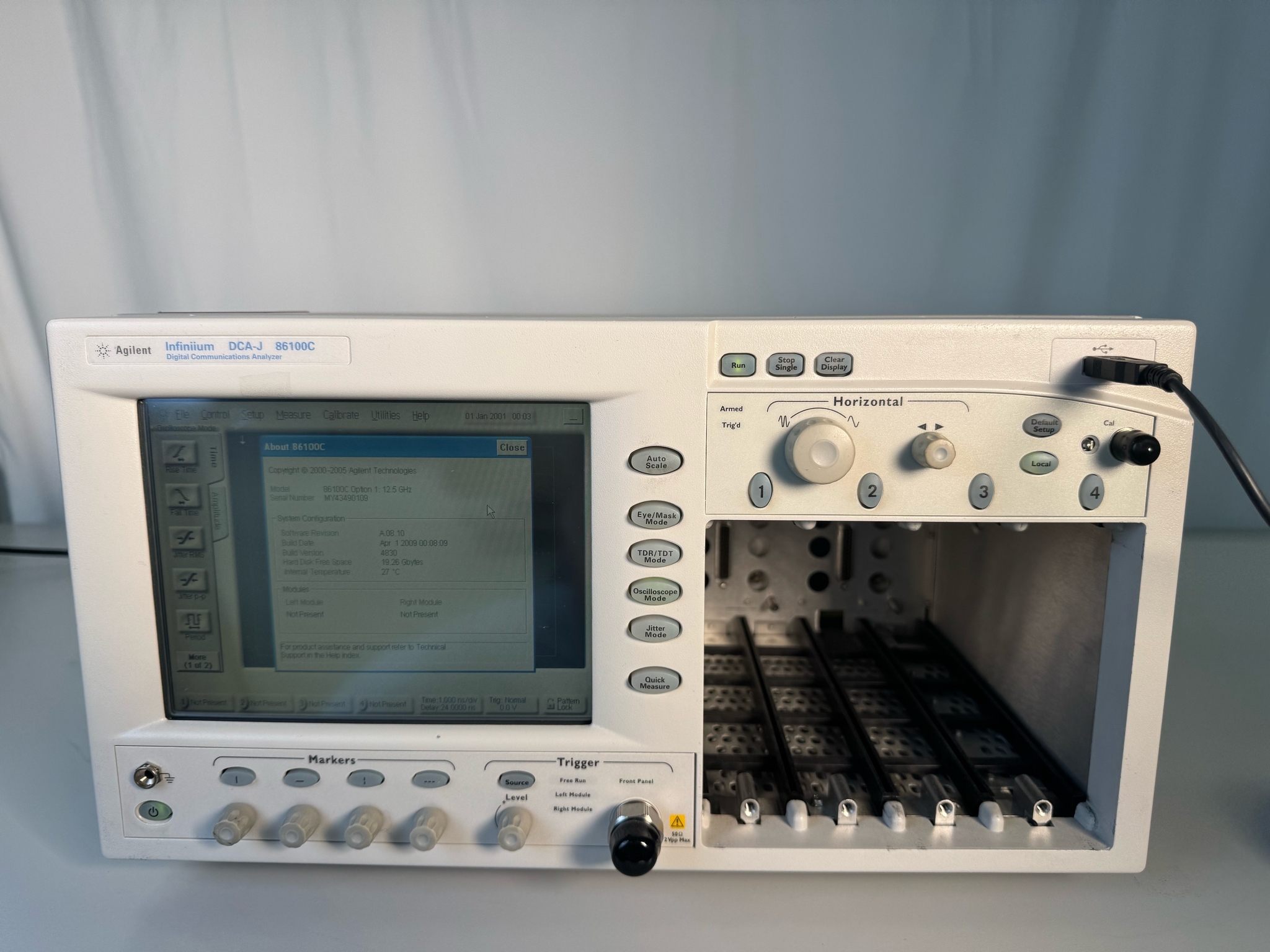 Keysight 86100C 二手实拍